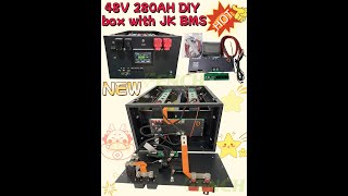 48V 280AH DIY box with JK BMS