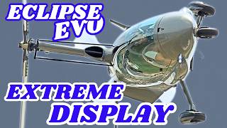 Ela Aviacion Eclipse EVO - EXTREME DISPLAY FLIGHT - COCKPIT VIEW - Flight&Fun 2024 - Pavullo Aifield