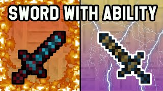 Sword With Ability (Mcreator 2022.1)