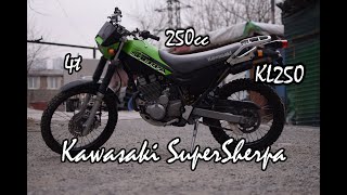 Kawasaki SuperSherpa KL250G на проверке. Тест райд и обзор.