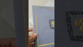 Royal & Exclusive Hardbound Invitation Card | Jimit Card | 2692NKDReel