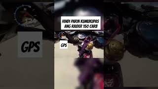 RAIDER 150 CARB GPS TOPSPEED HINDI PARIN KUMUKUPAS ANG CARB #cdicoil #motorcycle #raidernation