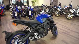 2019 Yamaha MT-09 Blue at Maxeys in Oklahoma City