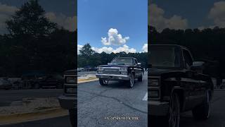 Chevy Silverado on MTW Wheels arriving to the 2024 Certified Summer Car Show