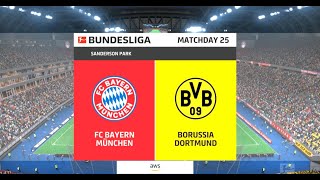 (2023) Bayern - Borussia Dortmund (highlights): Bundesliga 2023 (FIFA23)