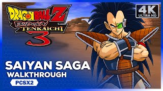 Dragon Ball Z Budokai Tenkaichi 3 Story Mode Gameplay - Saiyan Saga (4K 60FPS)