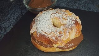 بريوش عصري لفطور الصباح ولمجة التلاميذ بمكونات بسيطة بشكولاطة الطلي brioche au chocolat à tartiner