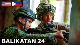 U.S., Philippines Marines Combined Military Drills | CQB, Urban Operations (2024)