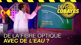 De la fibre optique avec de l'eau ? - Défis Cobayes - France 4