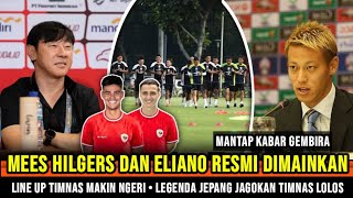 MAKIN NGERI ~ Mees Hilgers & Eliano Reijnders Resmi jadi starter ~ Legenda Jepang Yakin Timnas lolos