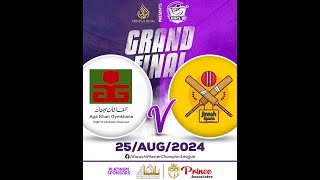 LIVE || GRAND FINAL || AGA KHAN GYMKHANA V/S JINNAH SPORTS ||AR PRODUCTION ||