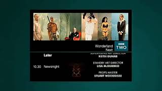 BBC2 - continuity announcement during torchwood: sleeper - (23-01-08)