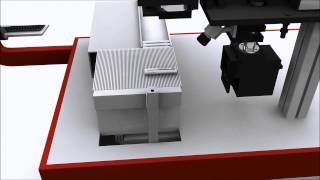 Automatisches Lasern von Zylindern und zylindrischen Teilen, automatic marking of cylindrical parts