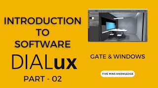 15) Mastering Lighting Design: Episode 15- Gate & Window in Dialux Evo #dialuxevo #dialux #tutorial