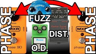 Guitar Phaser Before or After Drive? - Guitar Tone Tested