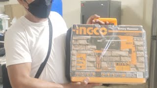 Unboxing ingco Rotary Hammer tatagal kaya ito sa aircon installation