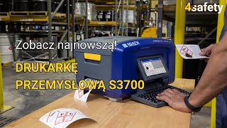 Przemysłowa drukarka znaków i etykiet S3700