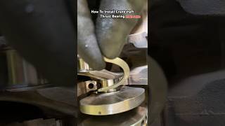 How To Install Crankshaft Thrust Bearing #automobile #car #shortvideo #shorts #short #viralshorts