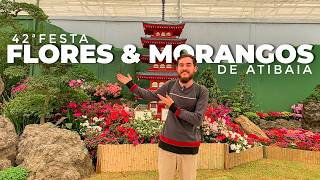 Festa FLORES & MORANGOS de ATIBAIA 2024 | Atrações, informações e preços