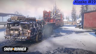 [28] Transport Platformy Wiertniczej - SnowRunner Alaska #19