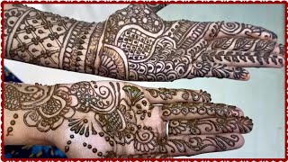 Simple Mehandi design/Easy Mehandi design/Traditional Mehandi/Full hand Mehndi design in Tamil