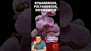 Gynandrous | Polyandrous | Didynamous | Definition & Example | MORPHOLOGY | Biology #neet #science