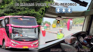 Moment Apes Dihadang Polisi Gagal Nerobos Jalur 😭| Trip New Shantika Renault “Jakarta-Kudus” #2