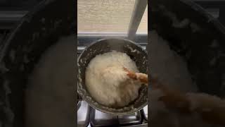 Cooking Sticky Rice Cake Biko Filipino #trending #satisfying #viralvideo #foodie #dessert #sweet yum