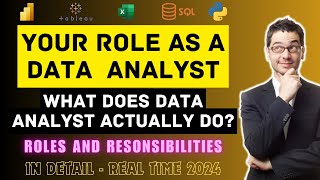 Your Role as a Data Analyst | What Data Analyst Actually do?| Roles & Responsibilities| 2024#powerbi