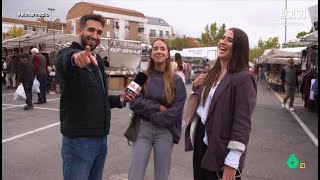 Dos influencers definen para Isma Juárez el 'género' del mercadillo de Majadahonda - El Intermedio