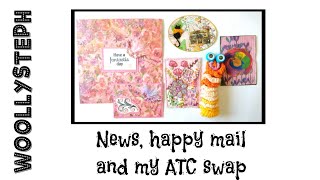 News, well timed happy mail and my #wsatcswap