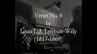 Verset No. 6 by Louis Lefébure-Wély