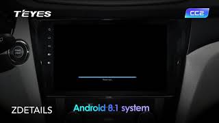 Магнитола TEYES CC2 Android 8.1 / zDetails