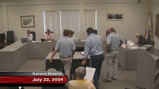 Select Board Meeting July 22, 2024