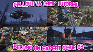 Fallout 76 camp tutorials 03: Float items and 3 Tips and Tricks for your camp