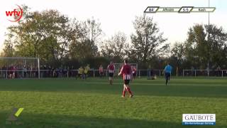 26.10.2014 SV Affstätt vs Sportfreunde Kayh: Tor 5-6