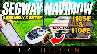 🔥Segway Navimow i-Series Installation, Set-up & Commissioning ✔︎ Step by Step Guide Navimow i105/108