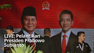 LIVE: Pelantikan Presiden Prabowo Subianto #prabowo #gibran