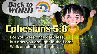 Ephesians 5:8 ★ Bible Verse | Memory Verse for Kids