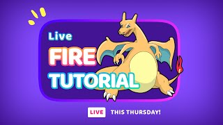 🔥LIVE Fire Animation Tutorial 🔥