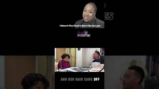 My wig issues #kierrasheard #churchfunny