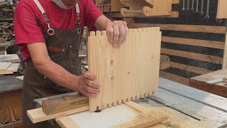 Giraffe Inspired Woodworking Project // Giraffe-Shaped Wooden Bedside Table and Coat Rack