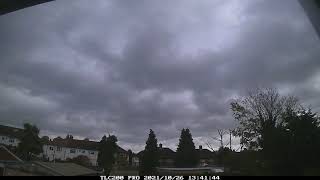 Day timelapse 26th October 2021, London