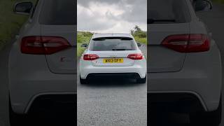 Audi RS4 Avant V8 launch, drive and review. #audi #rs4 #audirs4avant #exhaust #v8 #shorts #revving