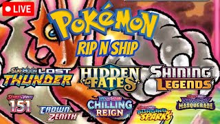 LIVE Pokemon RIP N SHIP! ALT ARTs And SIRs!