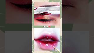 Eyes vs Lips Makeup tutorial | Choose your favorite 💖 #shorts #chooseone