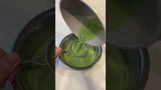 Matcha Pudding Recipe #shorts