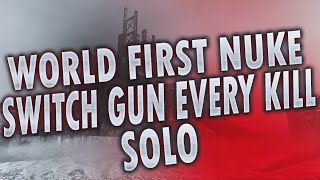 [WORLD FIRST] MW2 : *SOLO* SWITCH GUN EVERY KILL NUKE