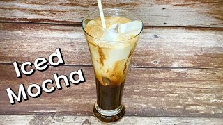 Iced Mocha Recipe | How To Make Iced Mocha At Home | Chocolate Cold Coffee | Spice ‘N’ Cream