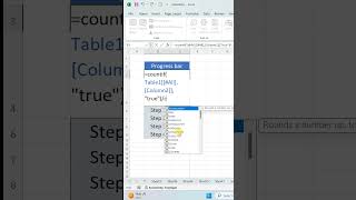how to use progress bar function in excel #excel  #asgroup #exceltips